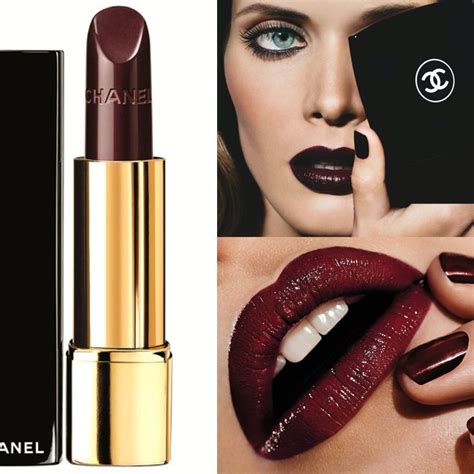 rouge a levre chanel rouge noir|chanel rouge a lèvres.